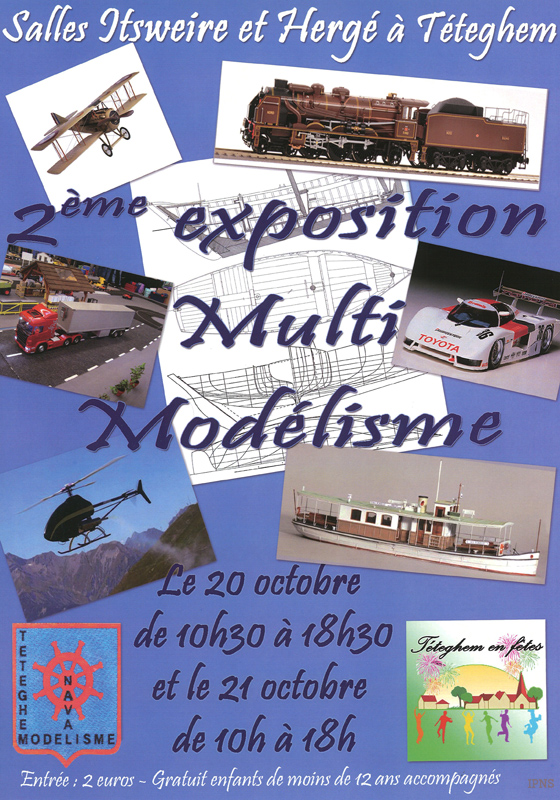 Affiche Salon Multimodélisme de Téteghem